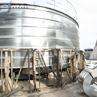 存储三聚氰胺螺旋钢筒仓优点？