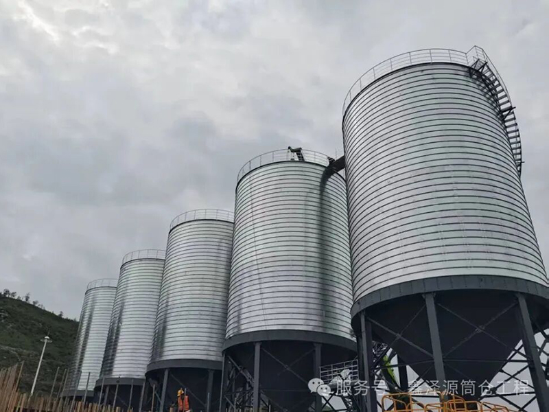 黄河古贤水利枢纽胶凝材料罐工程竣工 获客户表彰奖励