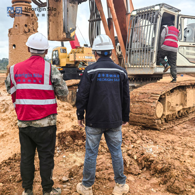 中国智造闪耀非洲！鑫泽源钢板仓技术助力安哥拉威热省水泥项目正式启动