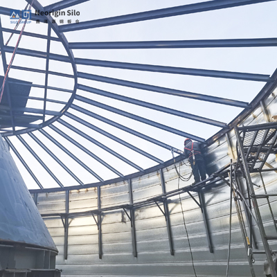 螺旋式钢筒仓如何抵御轻烧氧化镁吸湿与活性流失？