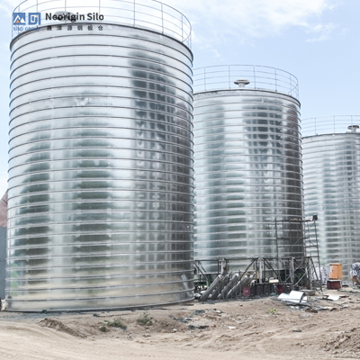 螺旋式钢筒仓对轻烧氧化镁防潮防结块储存有哪些优势？