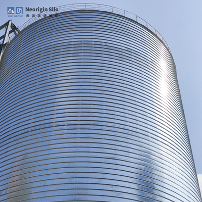 螺旋式载氟氧化铝钢筒仓