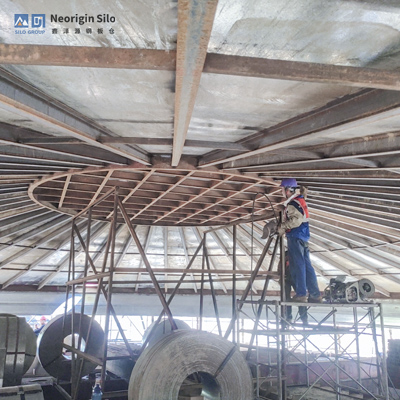 螺旋式钢筒仓在市政固废储存领域的优势解析