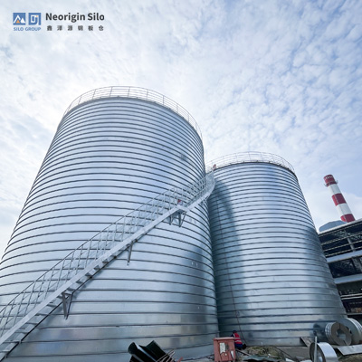 石灰石粉钢筒仓