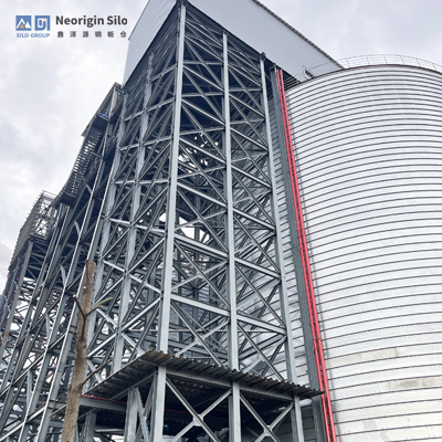 石灰石粉钢筒仓