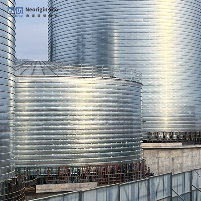 石灰石粉钢筒仓