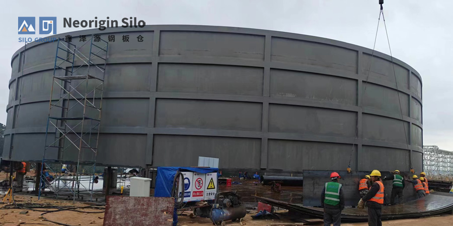 Large-Capacity Urea Steel Silos