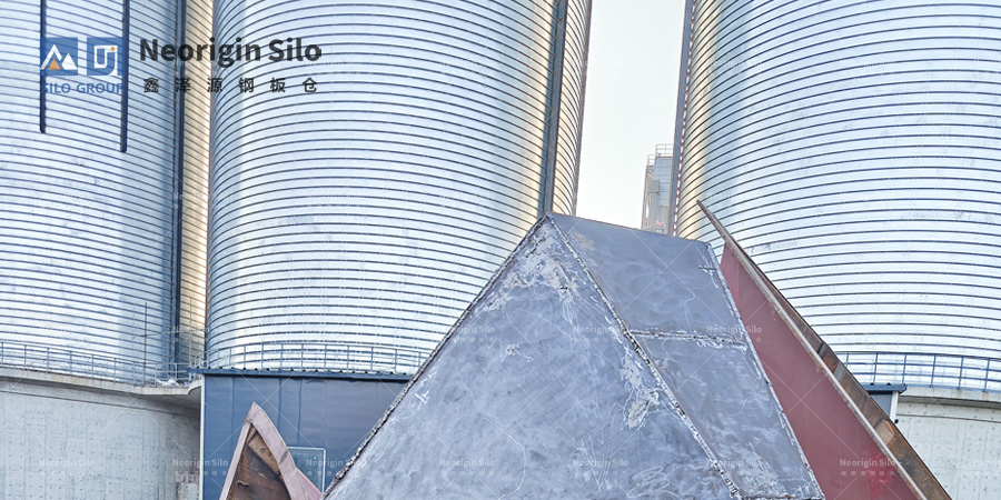 Industrial melamine storage bin