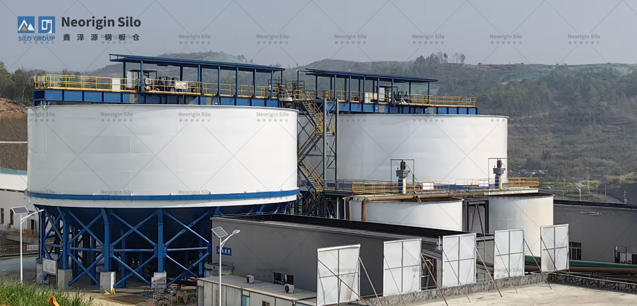 螺旋式矿山污水处理罐_3