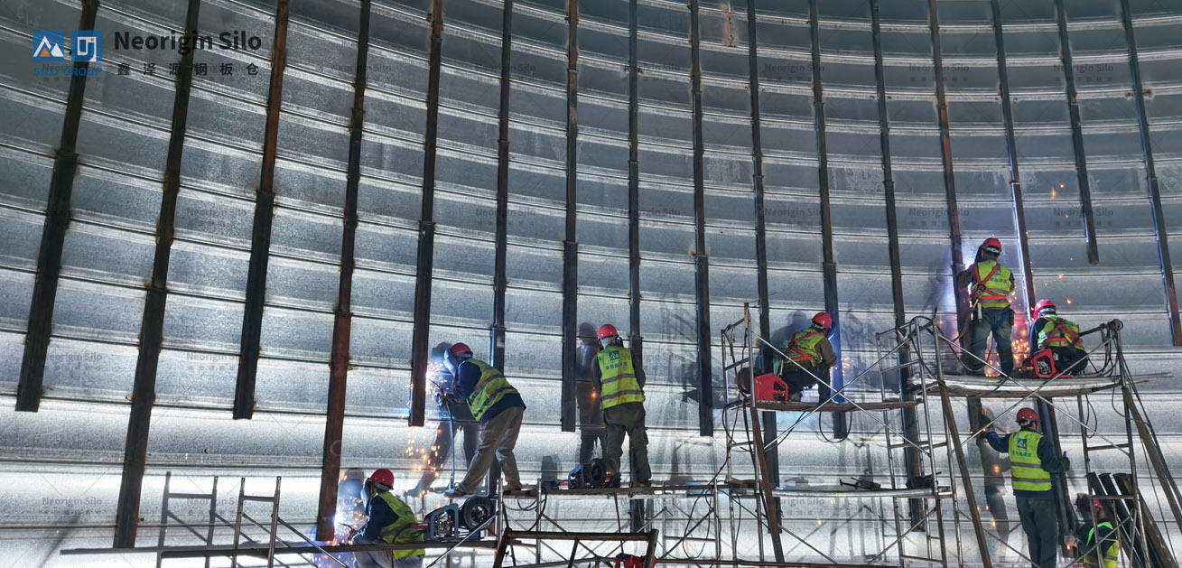 水泥配料钢筒仓_4