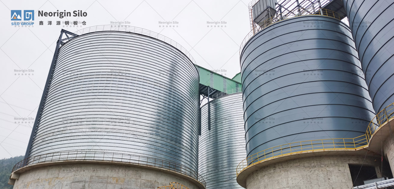 水泥配料钢筒仓_4