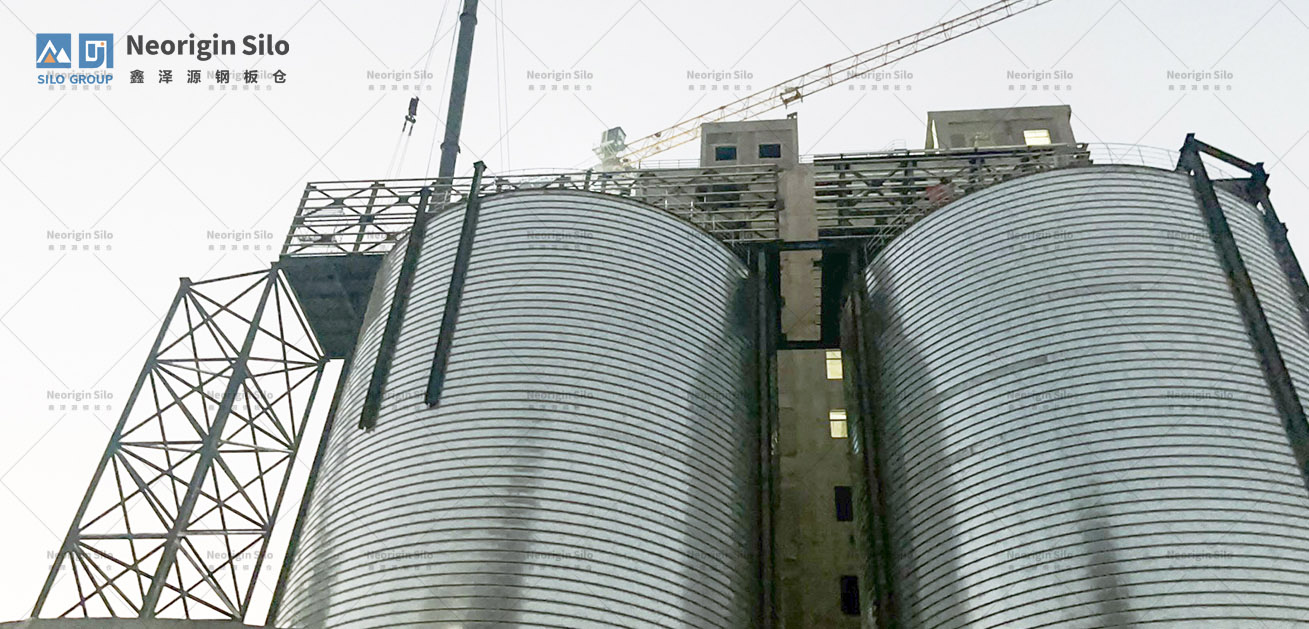 水泥配料钢筒仓_2