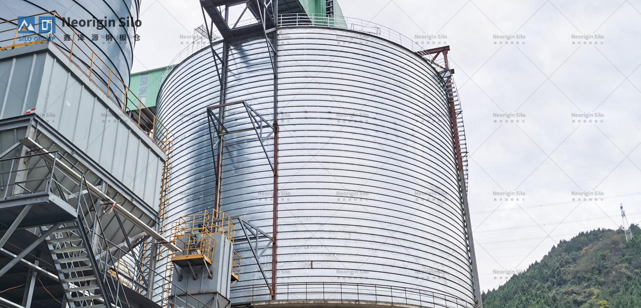 氧化铝中转钢筒仓_3