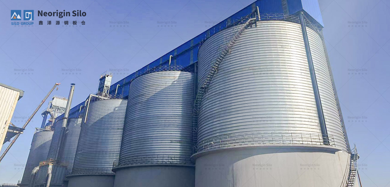 氧化铝中转钢筒仓