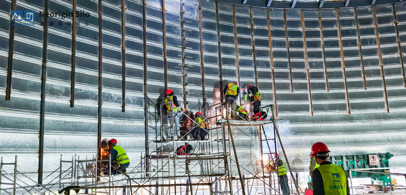 氧化铝中转钢筒仓_5