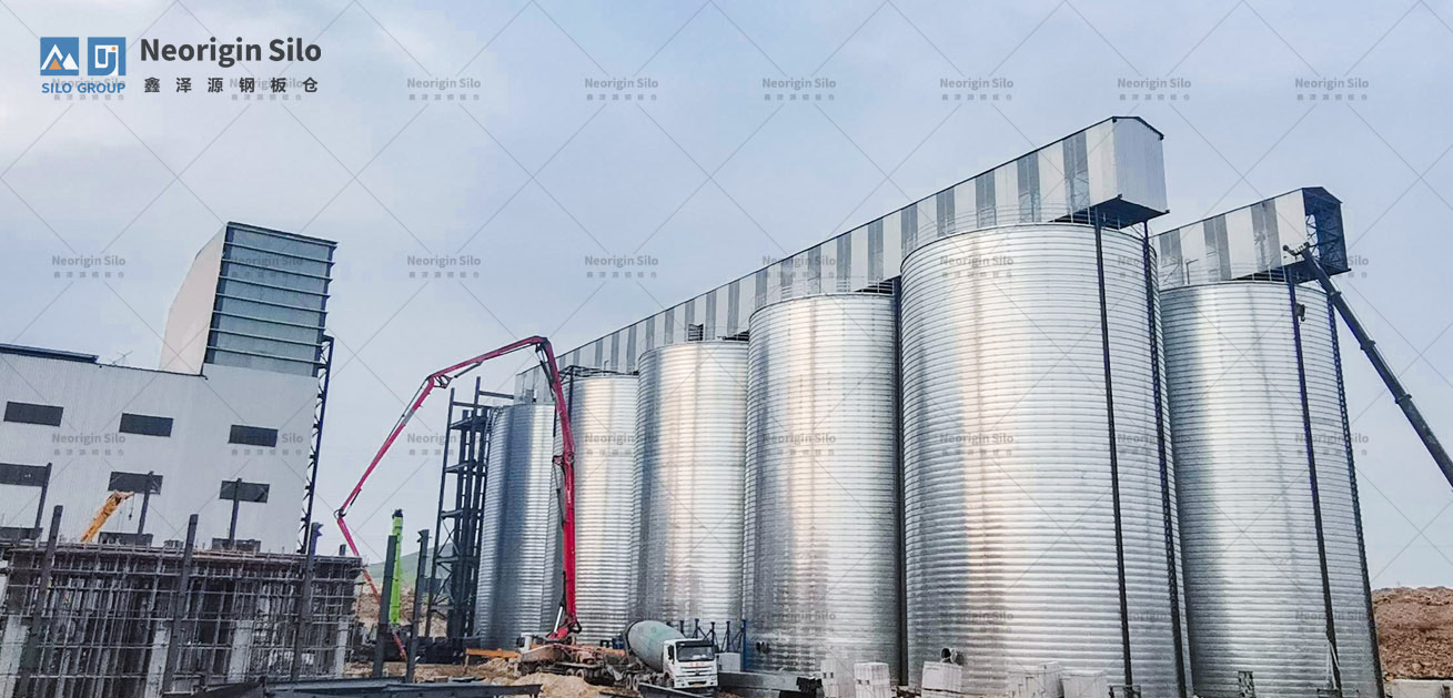 氧化铝中转钢筒仓_1