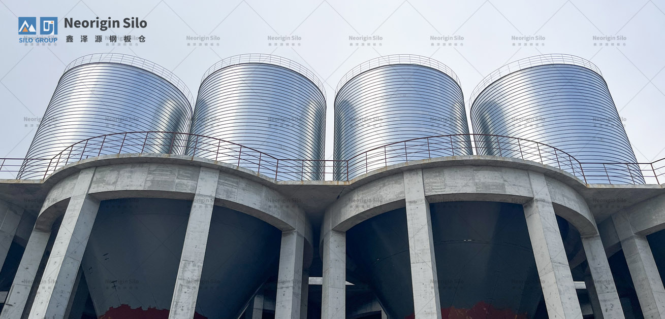 氧化铝中转钢筒仓_4