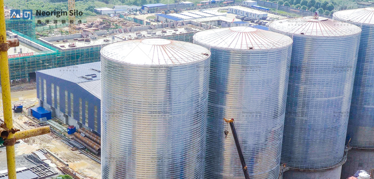 氧化铝中转钢筒仓_1