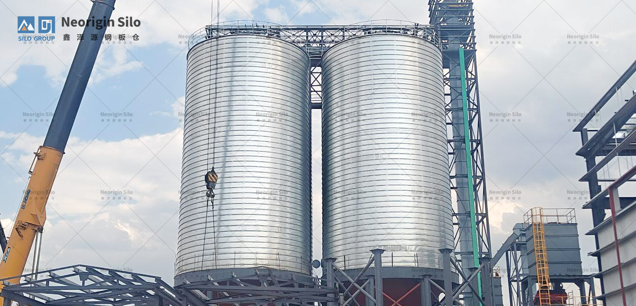 氧化铝中转钢筒仓_1