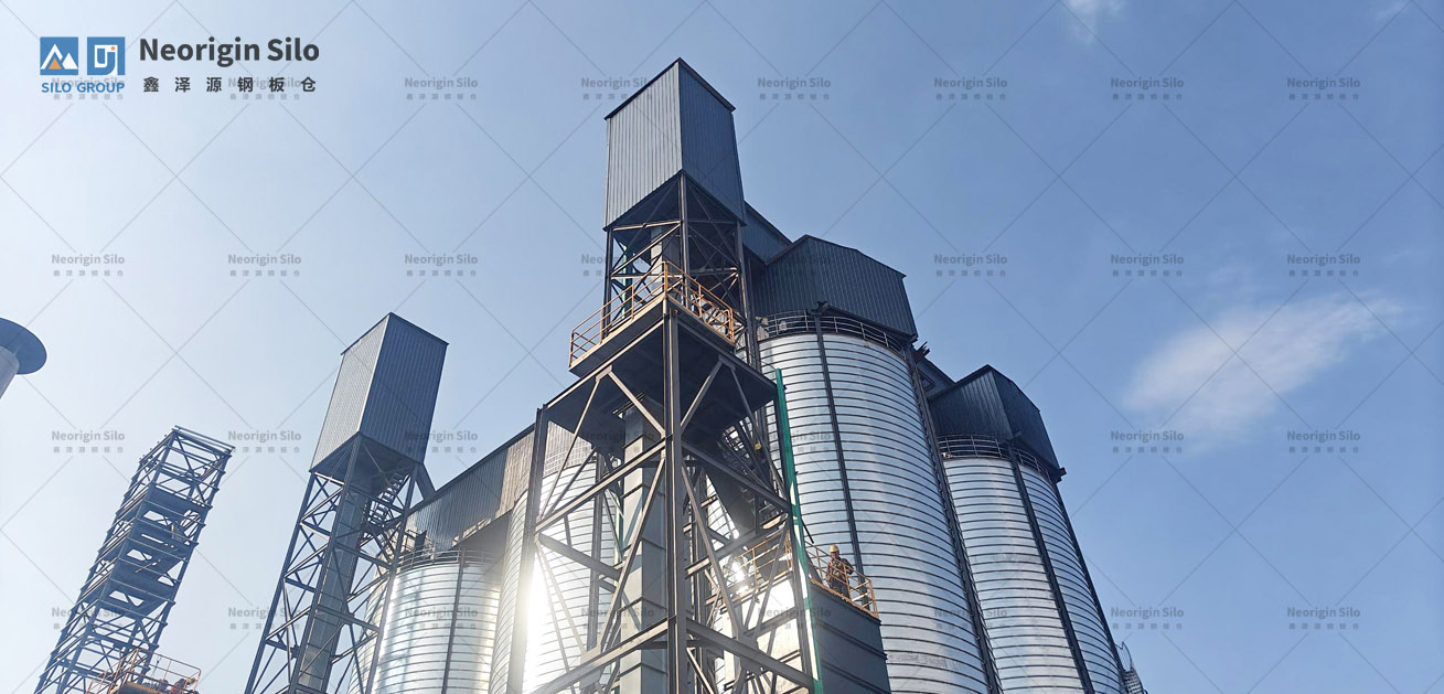 氧化铝中转钢筒仓_2