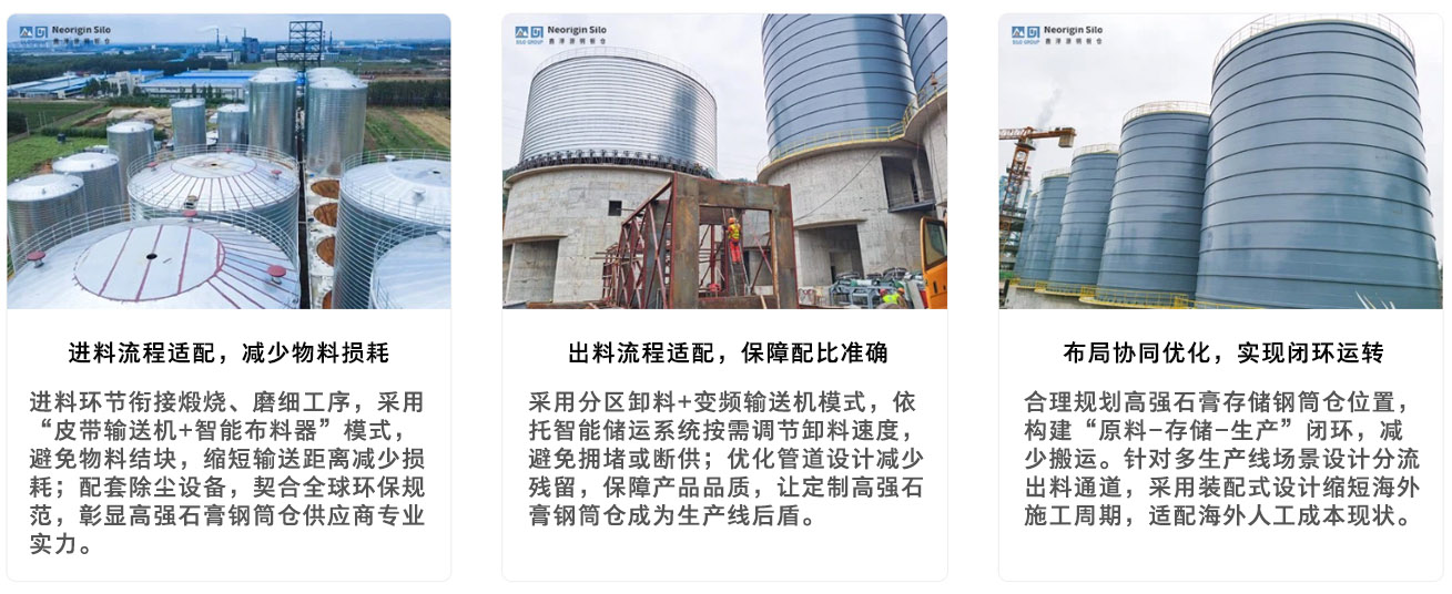 高强石膏钢筒仓内容页