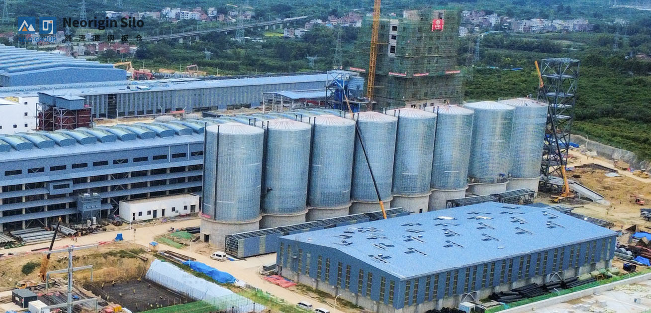 石灰石粉钢筒仓核心用途