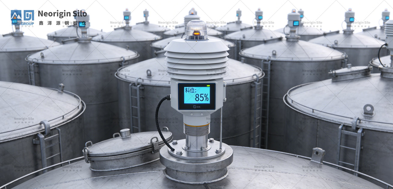 石灰石粉钢筒仓_1